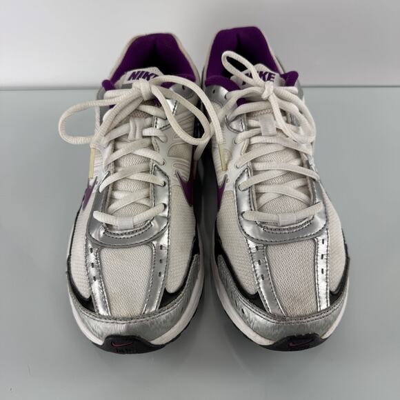 Nike Dart 8 Women's Athletic Running Shoes White Purple Size 9 - Picture 3 of 10